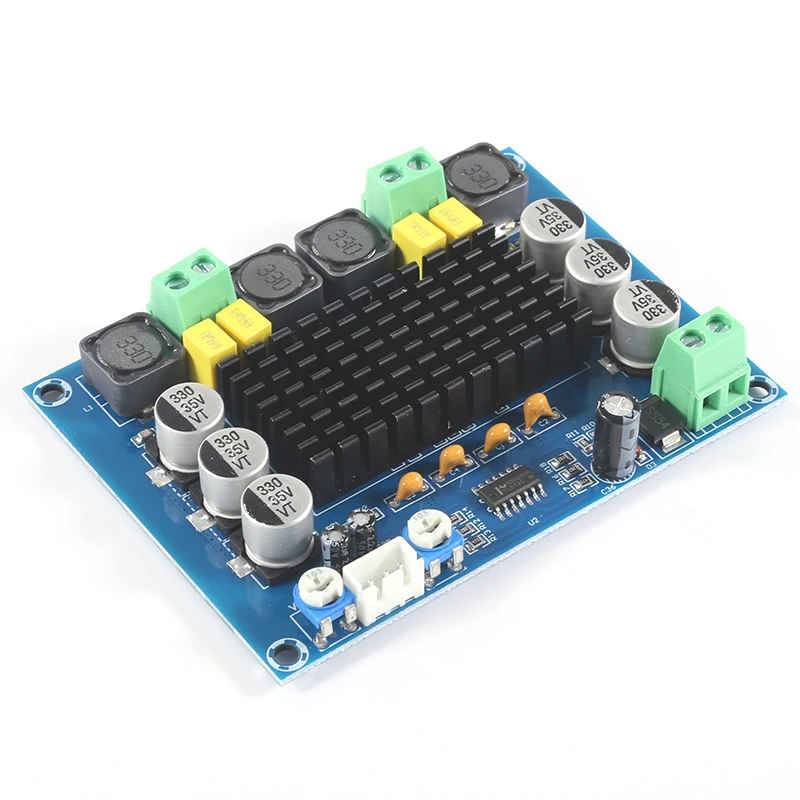 XH-M543 High Power Digital Power Amplifier Board TPA3116D2 Audio Amplifier Module Class D Dual Channel 2*120W