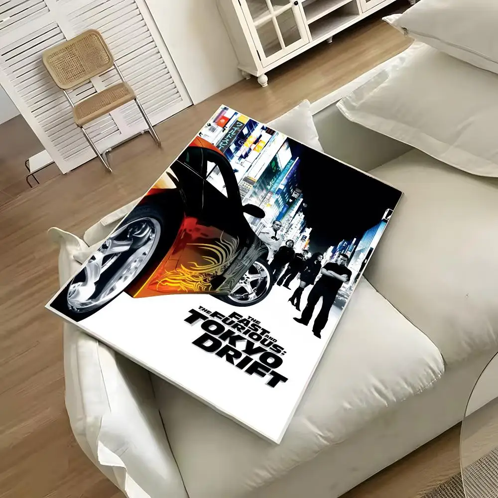 Movie F-Fast & F-Furious Poster HD Art Sticky Wall Waterproof Home Living Room Bedroom Bar Aesthetic Decoration