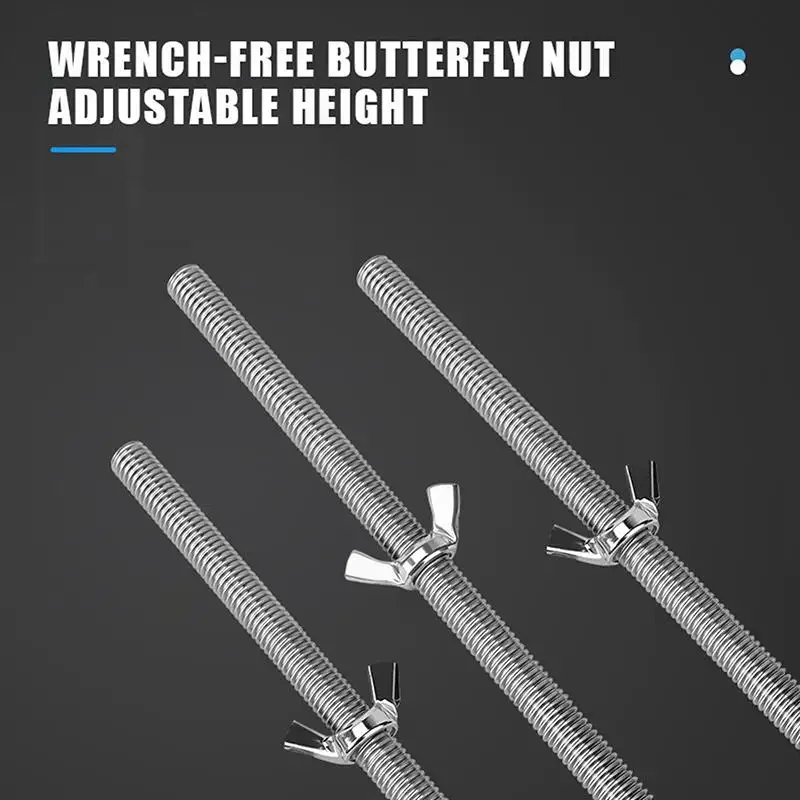 Stainless Steel Undermount Sink Supports Adjustable Long-Lasting Durability Bottom Installation Support Multifunctional