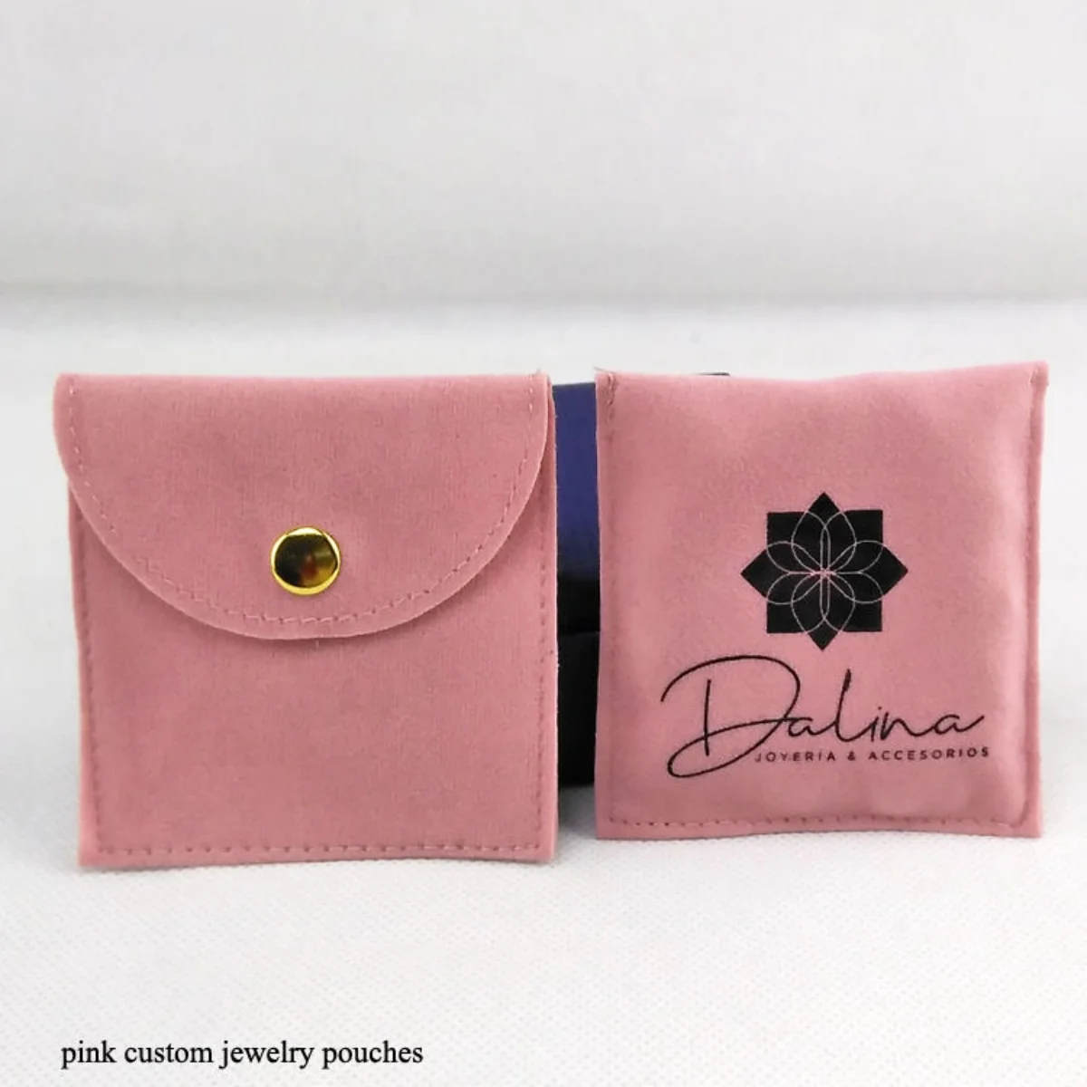 

100pcs Dark Green Suede Jewelry Bag Soft Velvet Fungus Open Style Drawstring Packaging Storage Pouch Rings Earrings Organizer