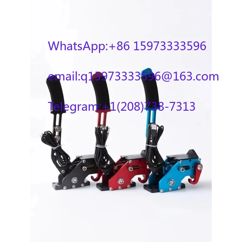 USB Linear Handbrake for Sim Racing Games Drift Rally Compatible with T300GT RS G27 G29 PC Racing Simulator Accessories