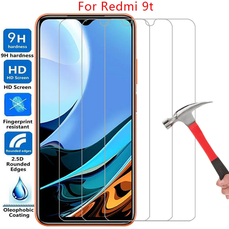 screen protector for xiaomi redmi 9t protective tempered glass on redmi9t 9 t t9 phone film glas xiomi red mi redme remi readmi