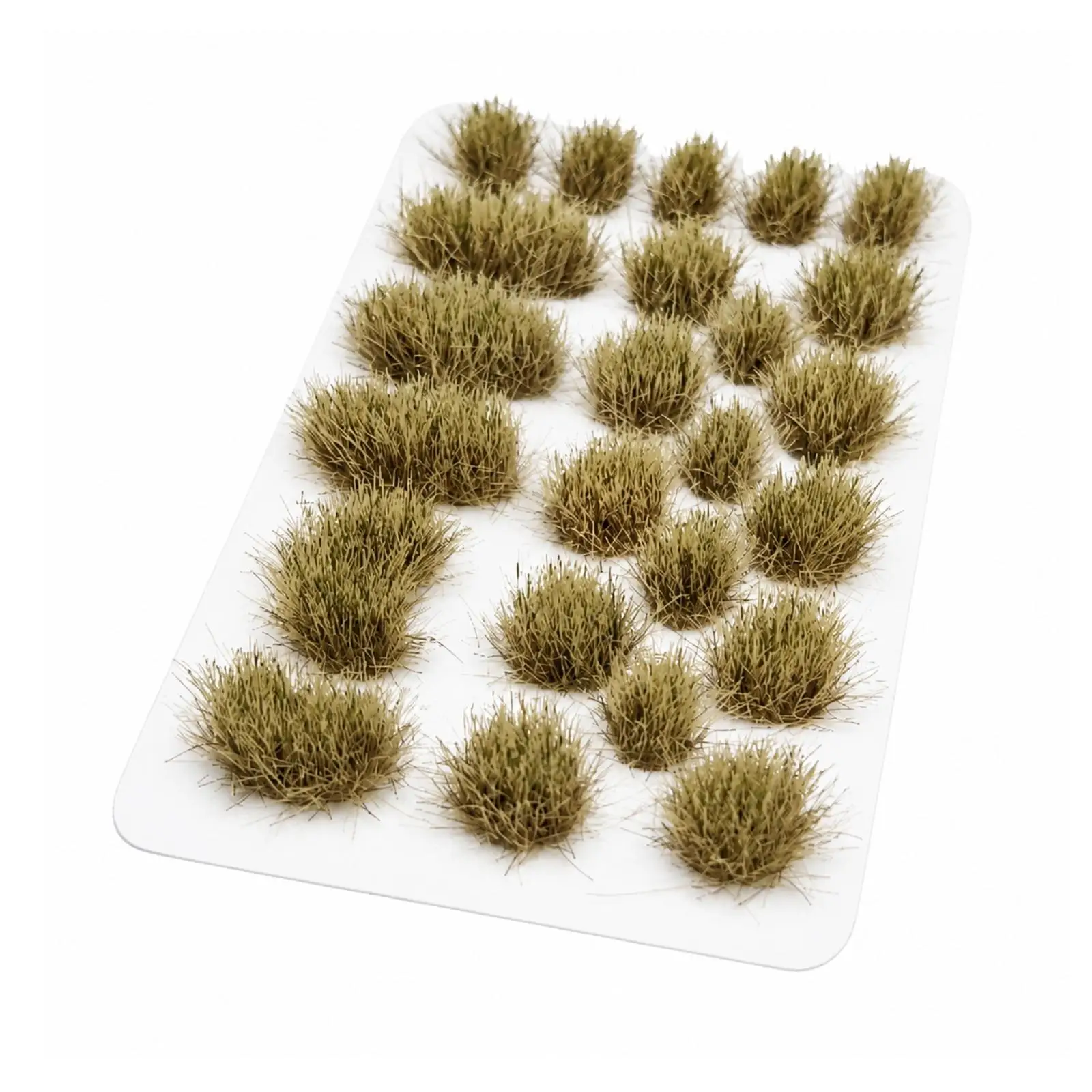 Miniature Grass Tufts Nylon Flock Clumps for Diorama Train Layout Model Scenery Terrain Ground Cover Art