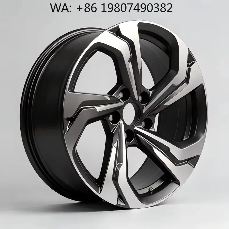 WMWMNU for 17 Inch Aluminum Alloy Wheels 5 Spoke 5x114.3 PCD ET45mm Rims Precision Made Ready to Ship Perfect Fitment