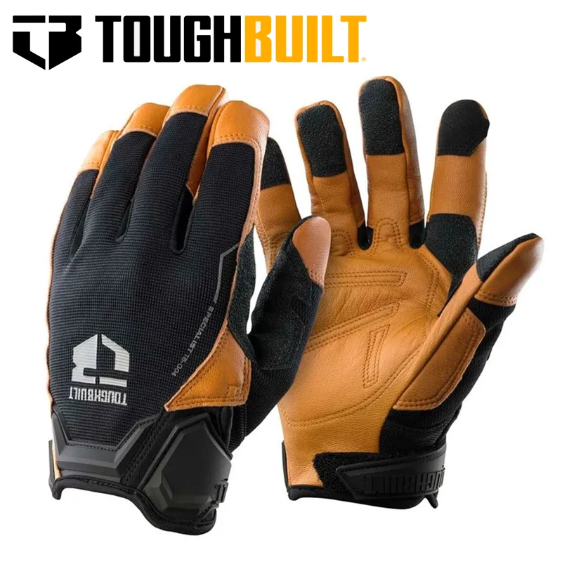 TOUGHBUILT TB-G04-XL Profissional Work Gloves Hand Protection Grande Anti-Slip Durable Hand Tool