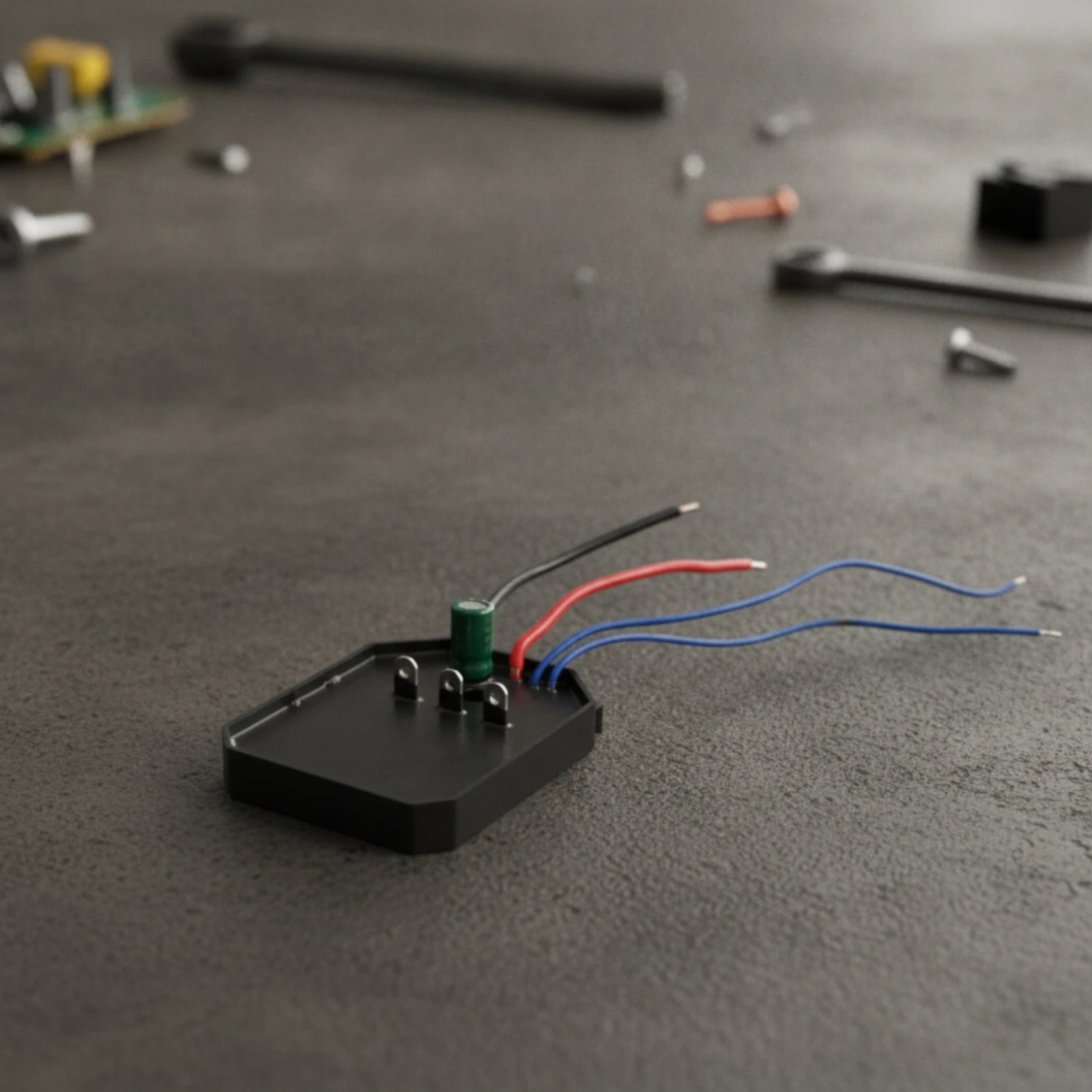 Grass Trimmer Control Board Compact Brushless Motor Controller Trimmer Switch Board for DIYers, Tool Repair