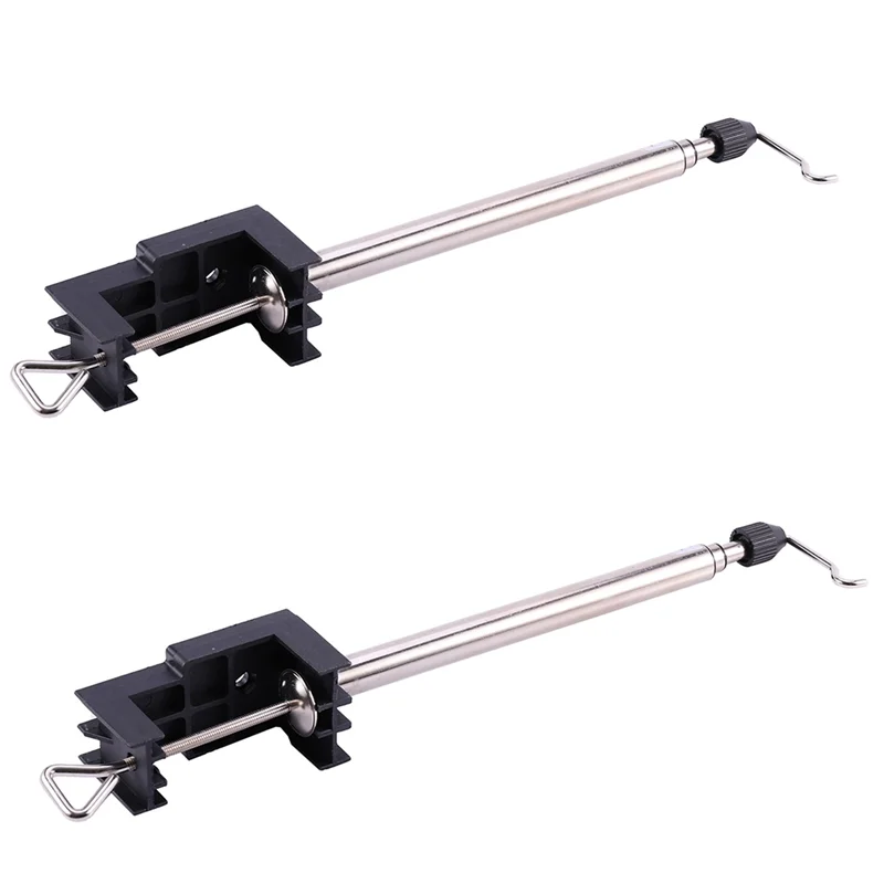 A53Q-2Pc Electric Mini Drill Stand Flex Shaft Holder Hanger With Stand Clamp Rotary Tool For Dremel Accessories