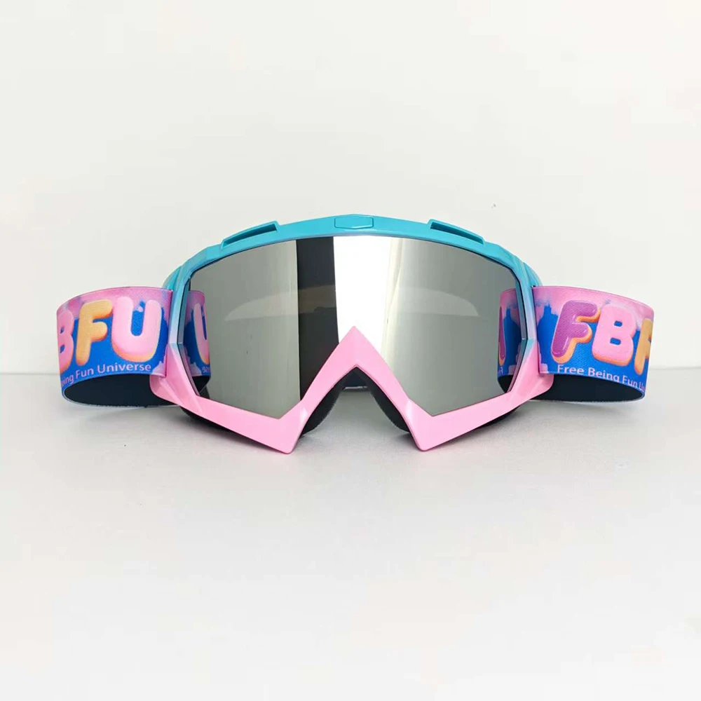 FBFU Fashion Four Seasons Occhiali da sci - Lenti HD, Protettivo Traspirante Uomo Donna Neve Sport di montagna