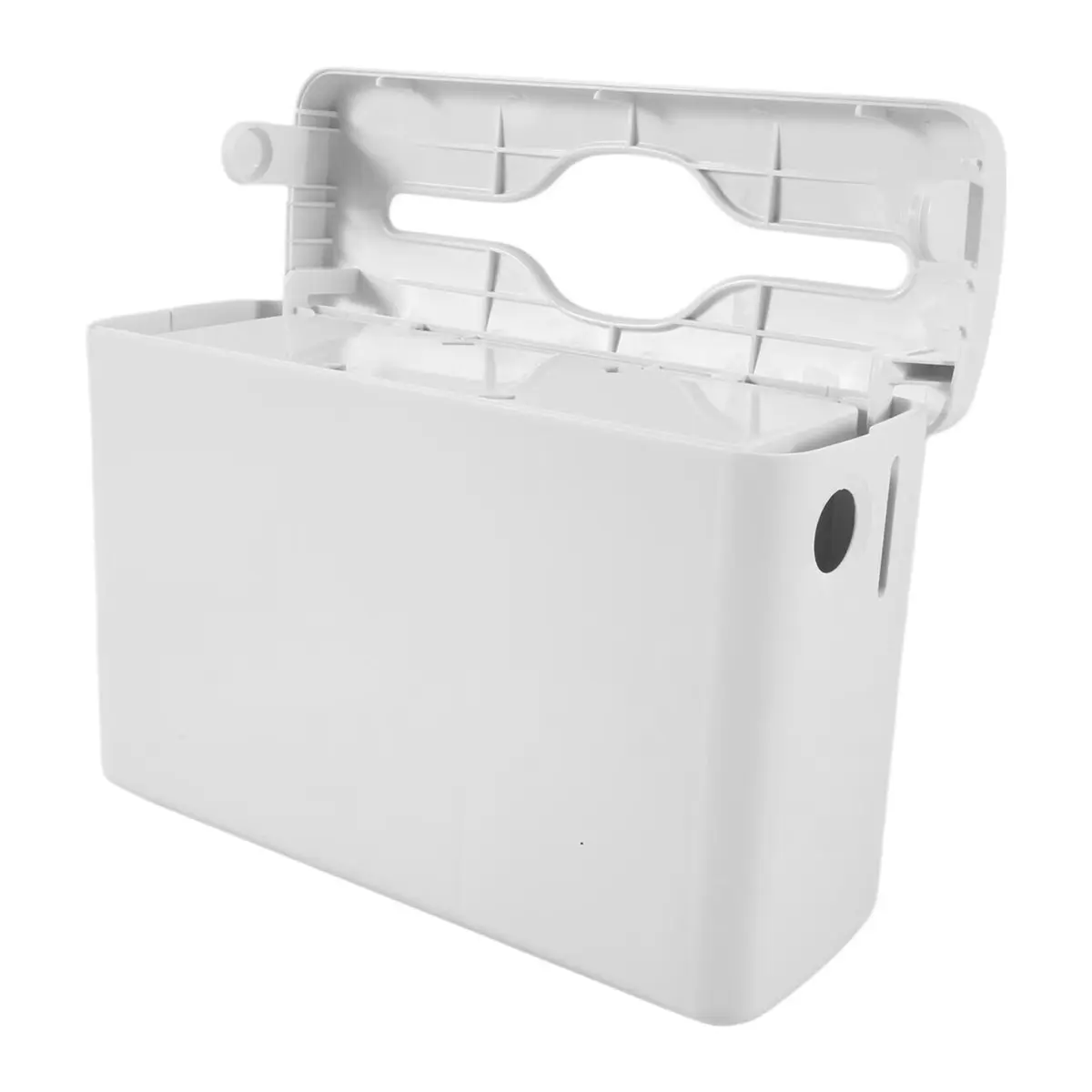828 Paper Towel Dispenser Countertop,Bathroom Hand Towel Dispenser Commercial Multifold Trifold Paper Towels Dispenser White