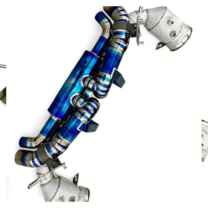 Superior Quality Perfect Fit High Performance Titanium Catback Exhaust Muffler For Porsche 911 992 3.0T