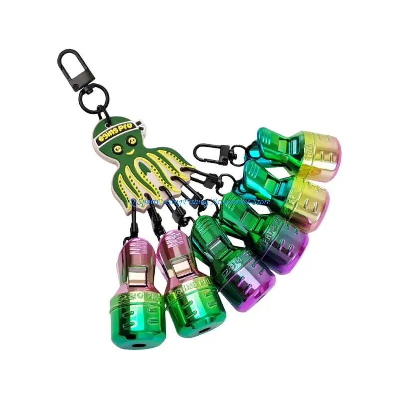 غطاء خطاف الصيد مع حلقة تسلق لطعم الصيد وغطاء رأس واقي بخطاف #3