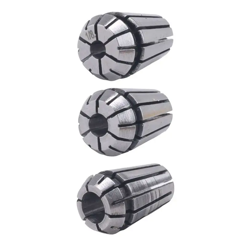 A93E-ER11 CNC Collet Chucks Tool Bits Holder 1/8 Inch (3.175Mm) 4Mm 6Mm