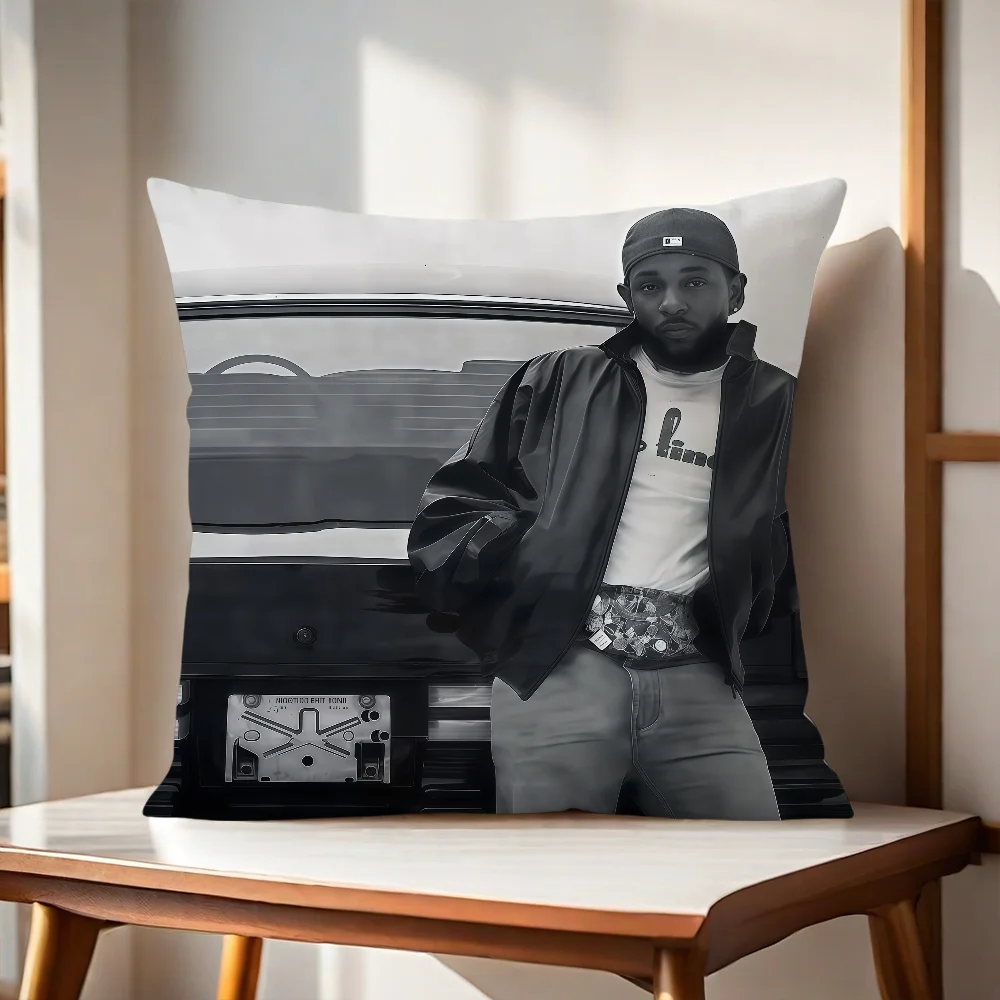 GNX K-KendrickS L-Lamars Hip Pop Rapper Music Cushion Cover For Pillow Printing Sofa Decoration Home Car Shop Nordic Simplicity