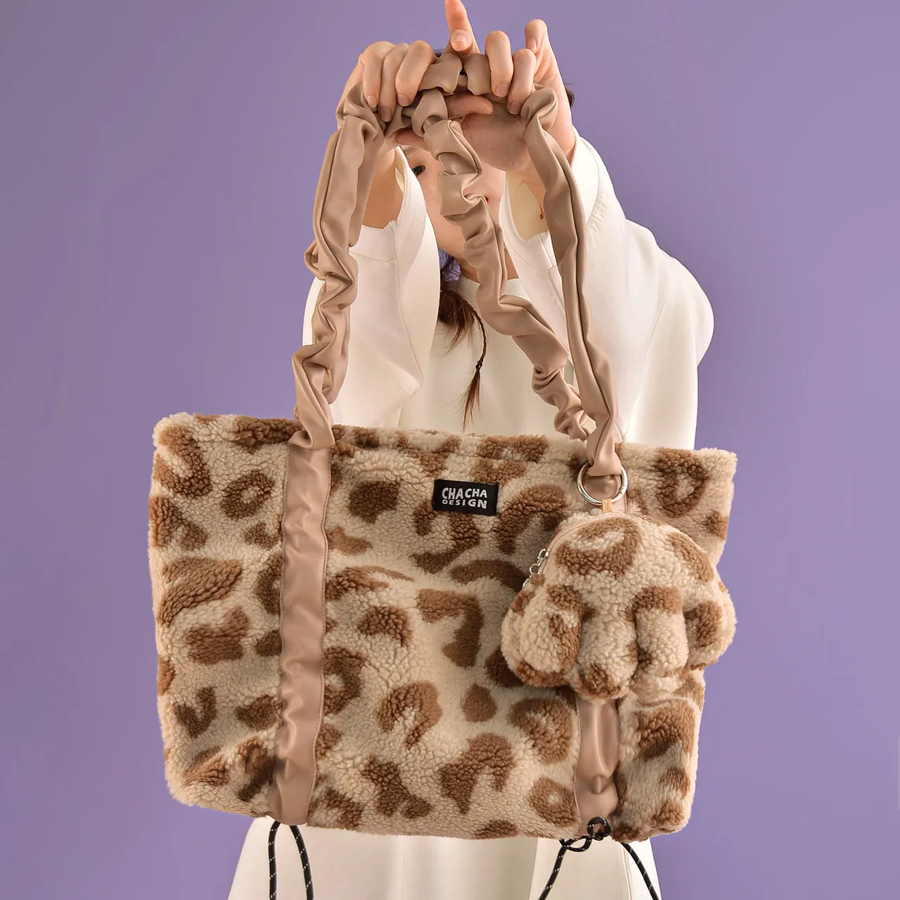 

Original Fashion Checkerboard Splicing Color Blocking Pattern Design Autumn/Winter New Large Capacity Shoulder Bags women Trendy