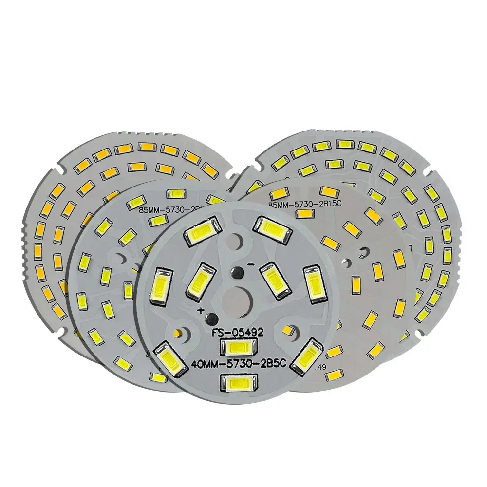 1PCS LED light source round panel 3W 5W 9W 15W 18W 24W 36W 50W SMD5730 DIY bulb modificationpanel accessories