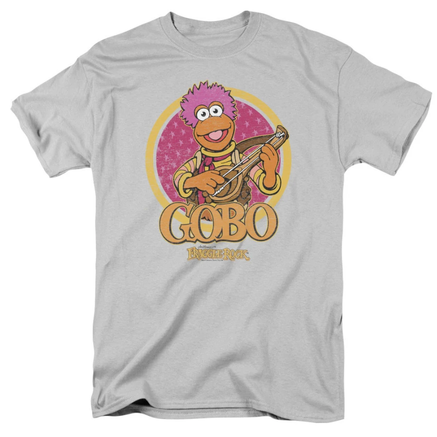 Fraggle Rock Gobo Shirt Retro 80s TV Show Tee Circle Graphic Vintage Cartoon Women's Vintage Breathable Tee Streetwear Oversized
