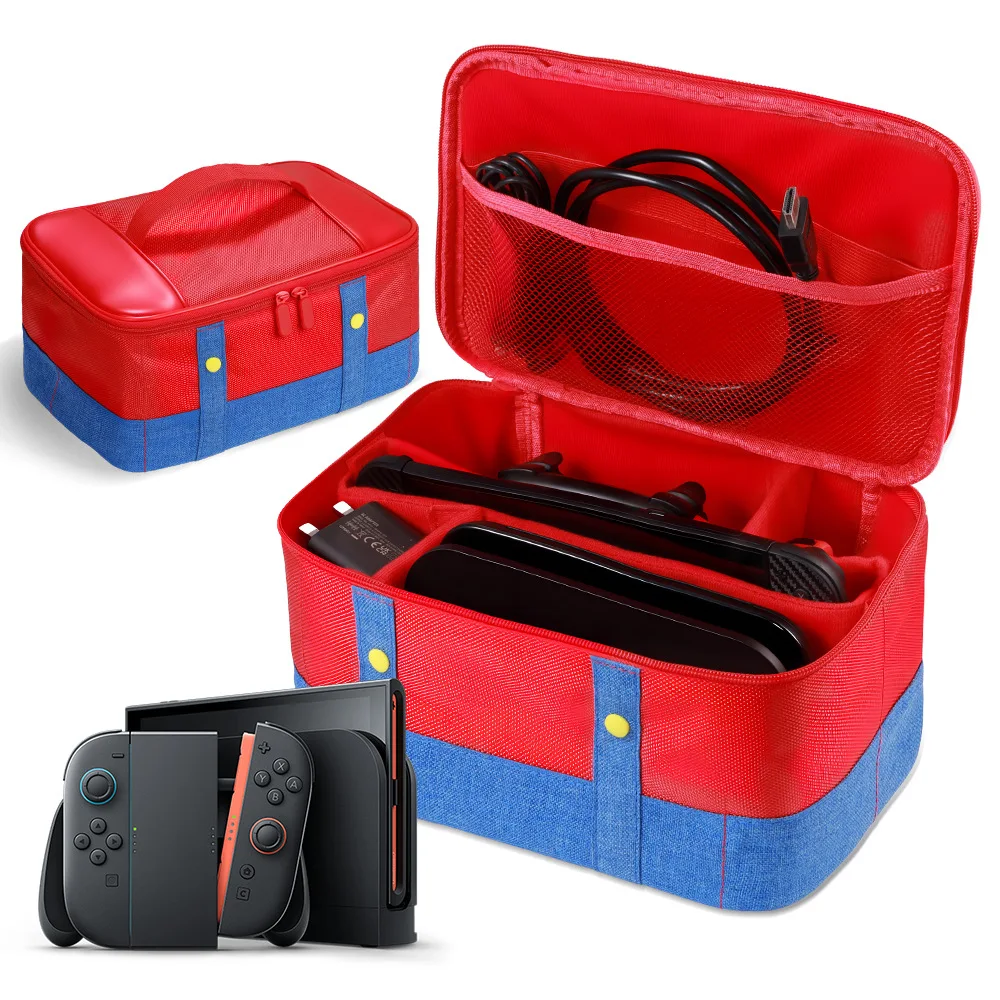 

Портативный переключатель 2, сумка для хранения, защитный чехол, сумка, совместимая с Nintendo Switch 2, аксессуары для игровой консоли