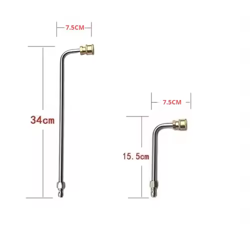 Pressure Washer Extension Rod Lance Set 4000PSI Spray Gun with 1/4 Inch Quick Connect for Efficient Cleaning - Image 5