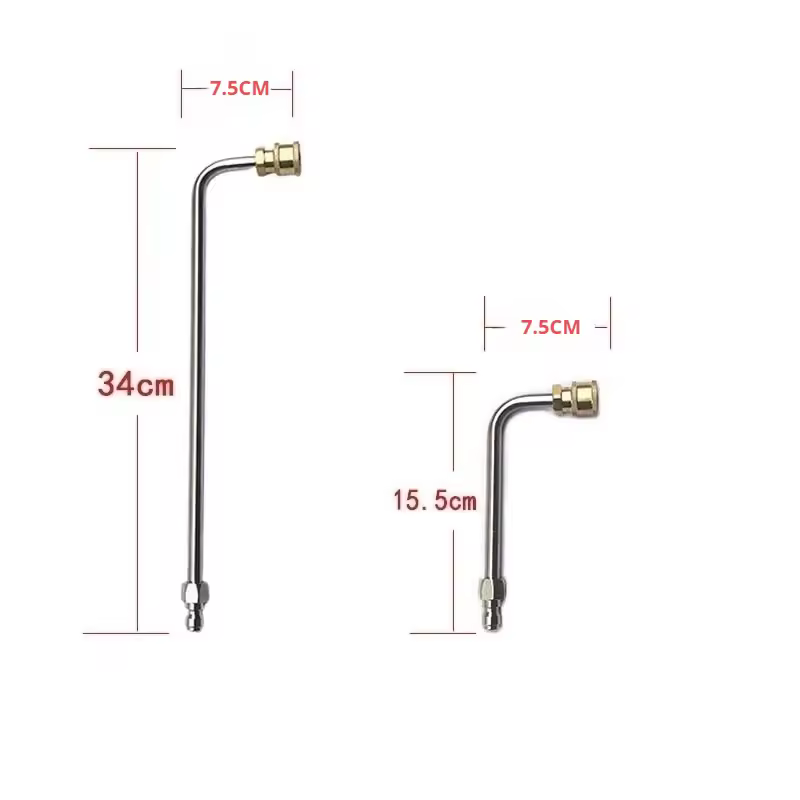Pressure Washer Extension Rod Lance Set 4000PSI Spray Gun with 1/4 Inch Quick Connect for Efficient Cleaning - Image 5
