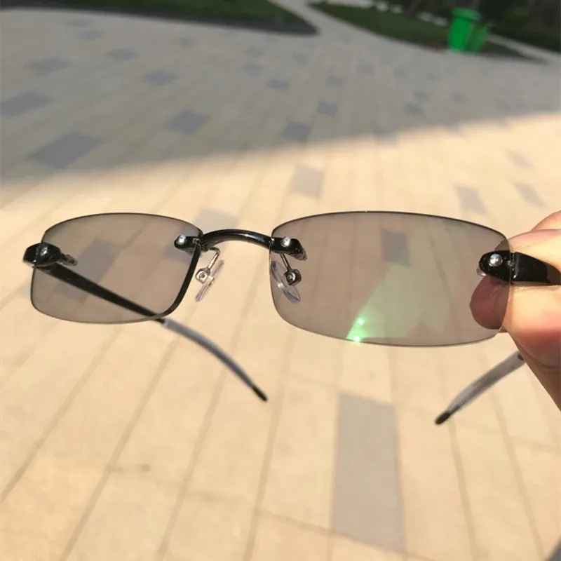 1.61 Extra Thin Photochromic Lens Change Grey and Brown Glasses Myopia/Hyperopia/Presbyopia UV Protection