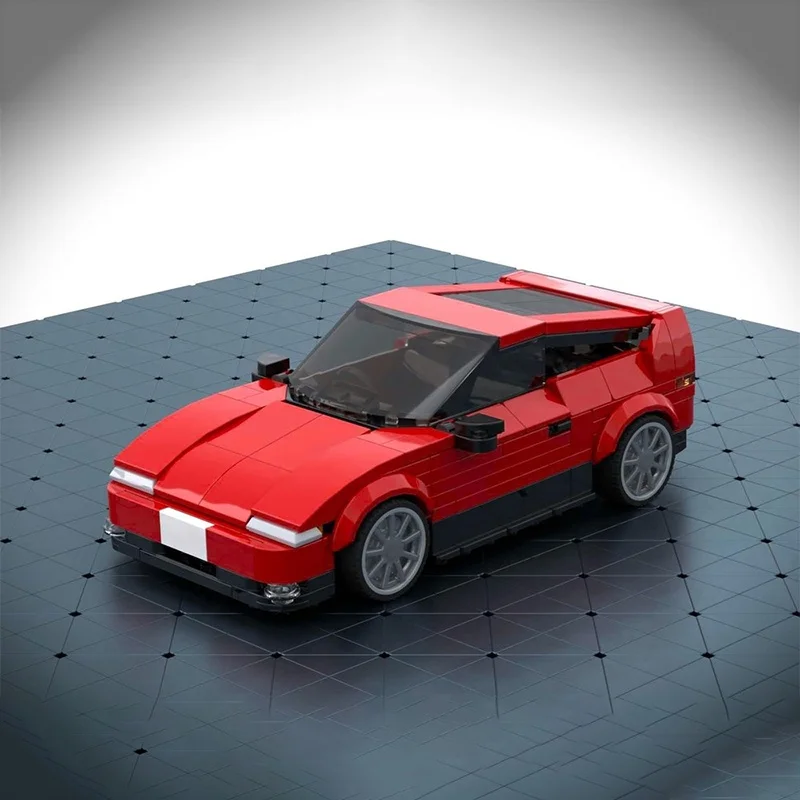 308 pçs moc jp carros crx cidade campeões super carro modelo blocos de construção arquitetura brinquedos presentes natal diy ideia criativa