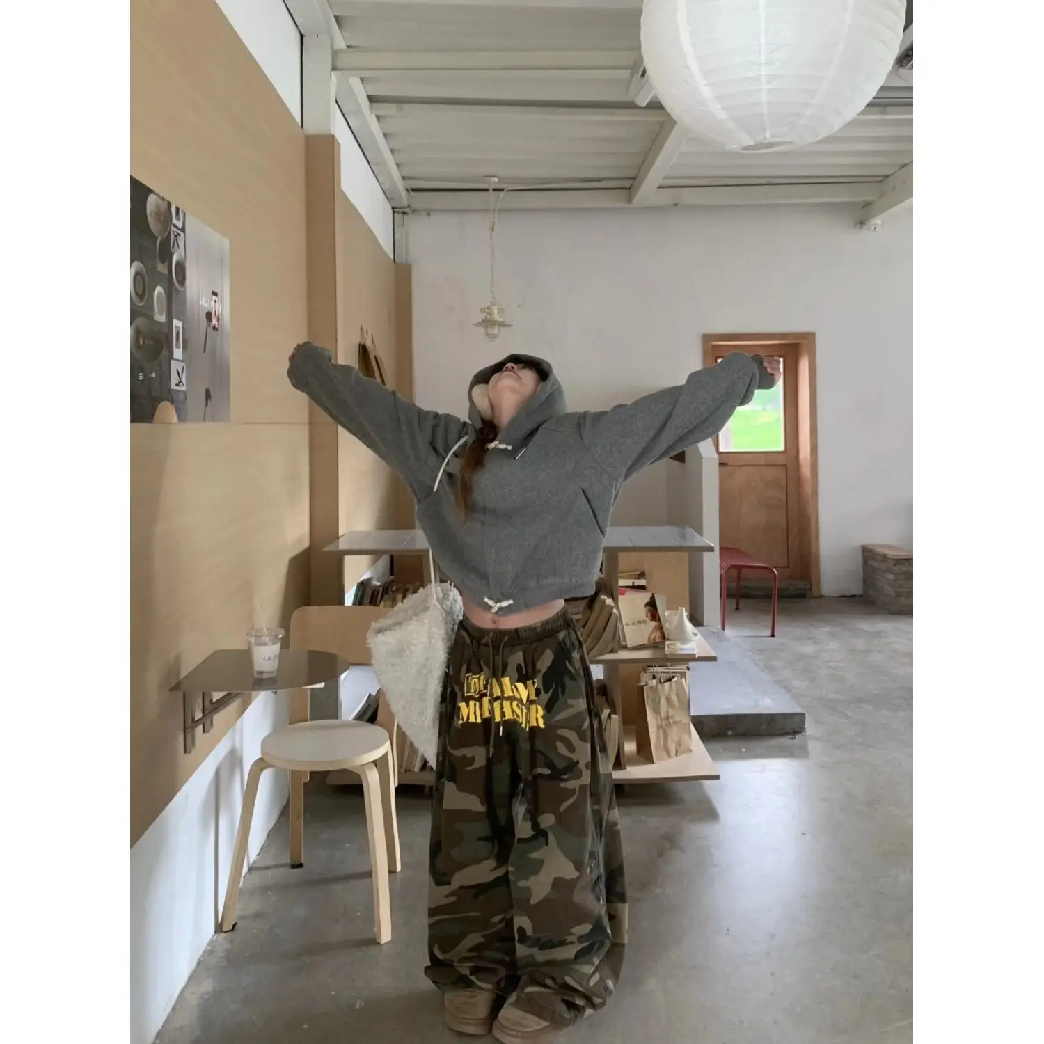 

Брюки Scimitar, женские зимние модальные брюки с вышивкой, большие брюки-карго на флисовой подкладке, уличные, ветрозащитные, с несколькими карманами, городские