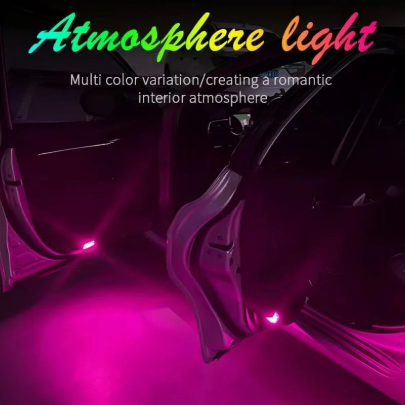 

2pcs LED Seven-color Welcoming Lights for Buick Regal 2009- 2015 2016 2017 2018 2019 2020 Car Door Ghost Shadow Proiector Lamps