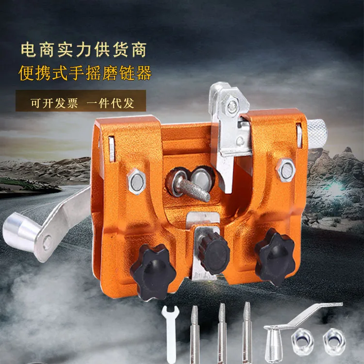 سلسلة اليد طاحونة الأجهزة المحمولة الجديدة أداة سلسلة المنشار اليدوي سلسلة طحن حديقة أدوات كهربائية