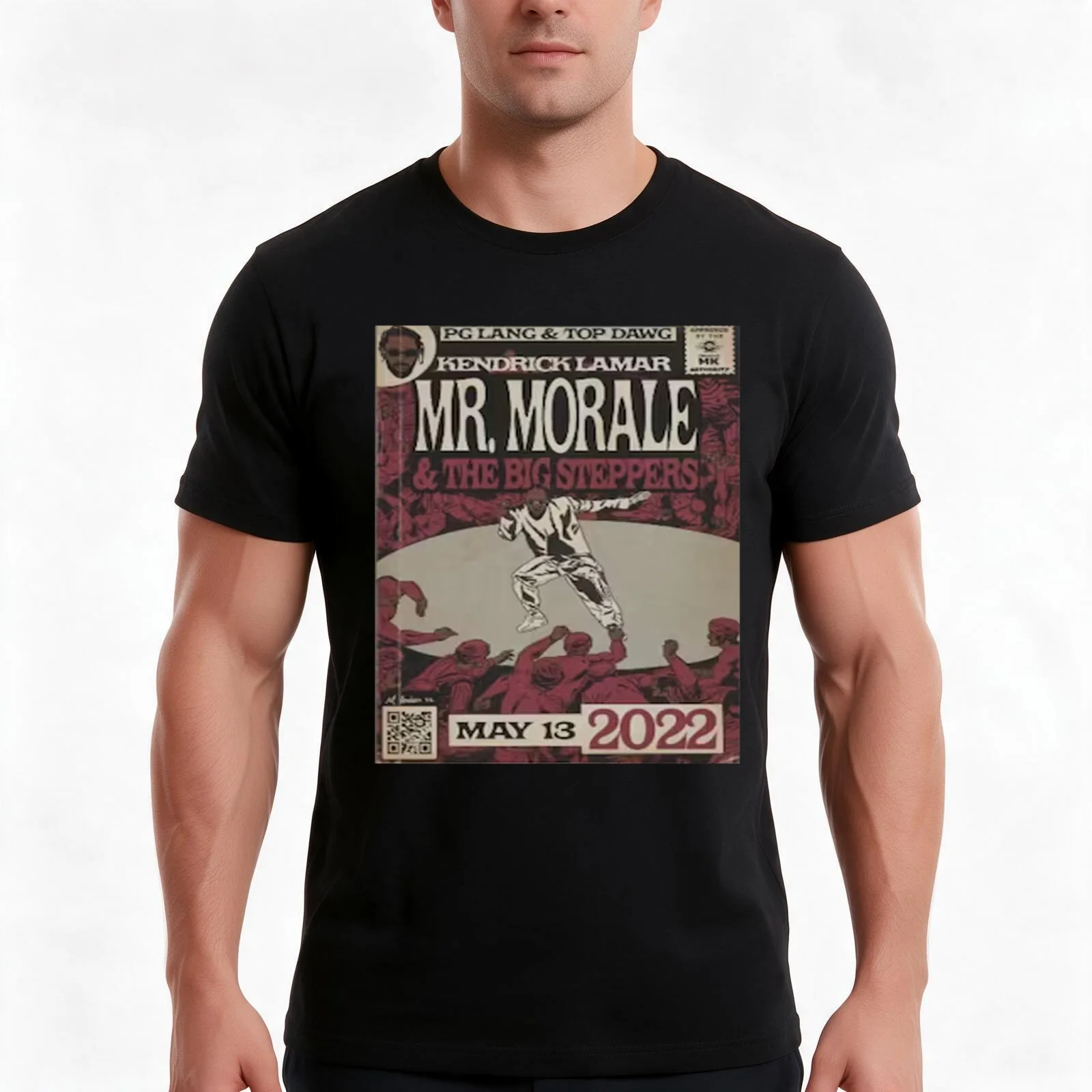 mr morale and the big steppers,kendrick lamar mr morale,mr morale T-Shirt, Summer Casual Cotton Tee, Oversized Streetwear Tops