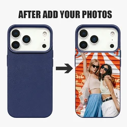 DIY Customized Personalized Phone Case For iPhone 17 16 15 Pro Max 14 13 Pro Max Shockproof Design Picture Name Photo TPU Cover