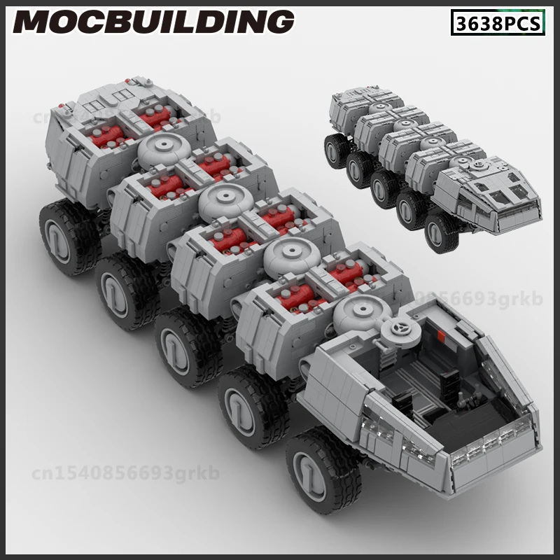 Movie Scene MOC Imperial Compact Assault Transport Building Blocks Creative Technology Bricks Education Display Toys Xmas Gifts