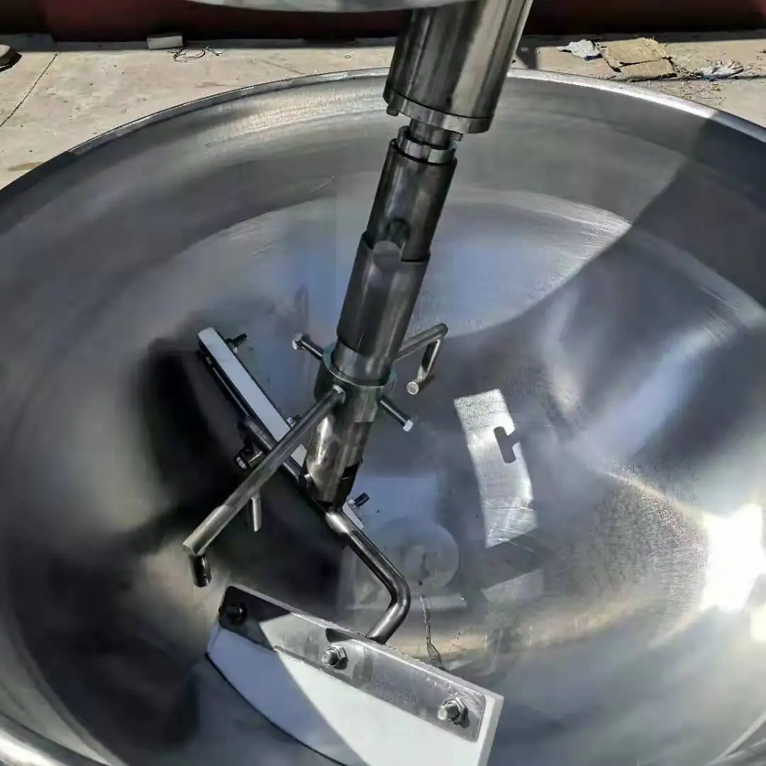 Commercial Multi-function Boiling Pot For Bakery Use 304 Stainless Steel High Efficiency Stirring & Sauce Boiling