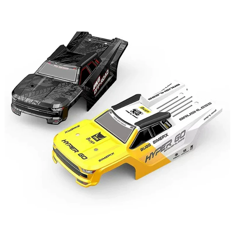 MJX 14207 Brushless 4WD RC Monster Truck 75KM H High Speed Off Road Car With 2 Replaceable Shell Professional RC Model