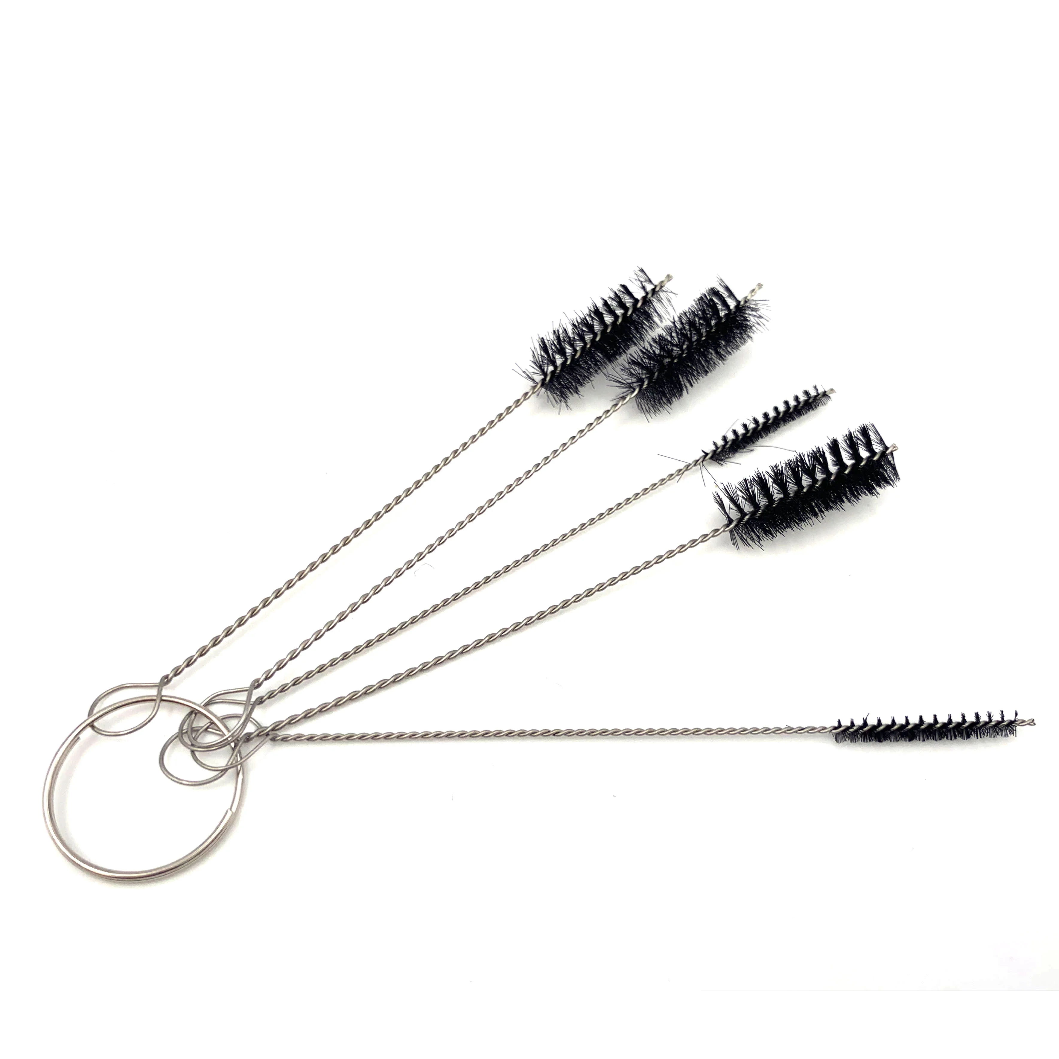 5 pcs/Set Mini Escova De Limpeza Tubo De Vidro Escova De Limpeza Ferramentas Para Fumar Acessórios