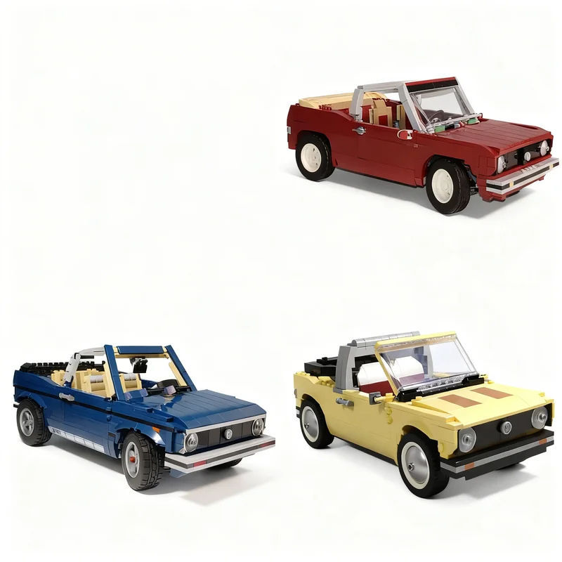 2512pcs MOC Der Golf! Creator Creator Expert Model Building Blocks Education Idea Art Birthday Brick Creative Display Collection