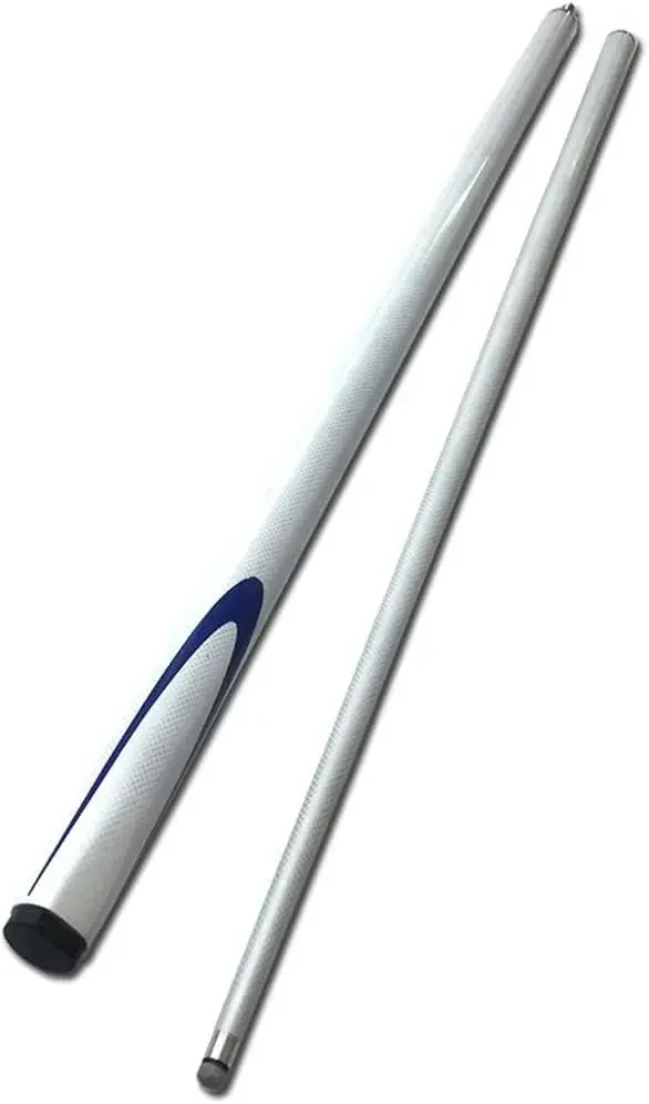 Honor Honor-32 57 Inch Steel Joint Carbon Fiber Snooker Cue | White Pool Cue Stick with 9.5mm Tip | Durable Billiard Cue
