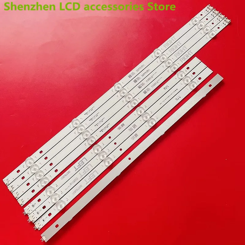 LED الخلفية ل 49UK6200 49UK6300 49LK5700PSC 49UJ630V 49UJ6300 49LK5700 49LJ5550 NC490DUE-AAFX1-41CA 9LED(3 فولت) 994 مللي متر