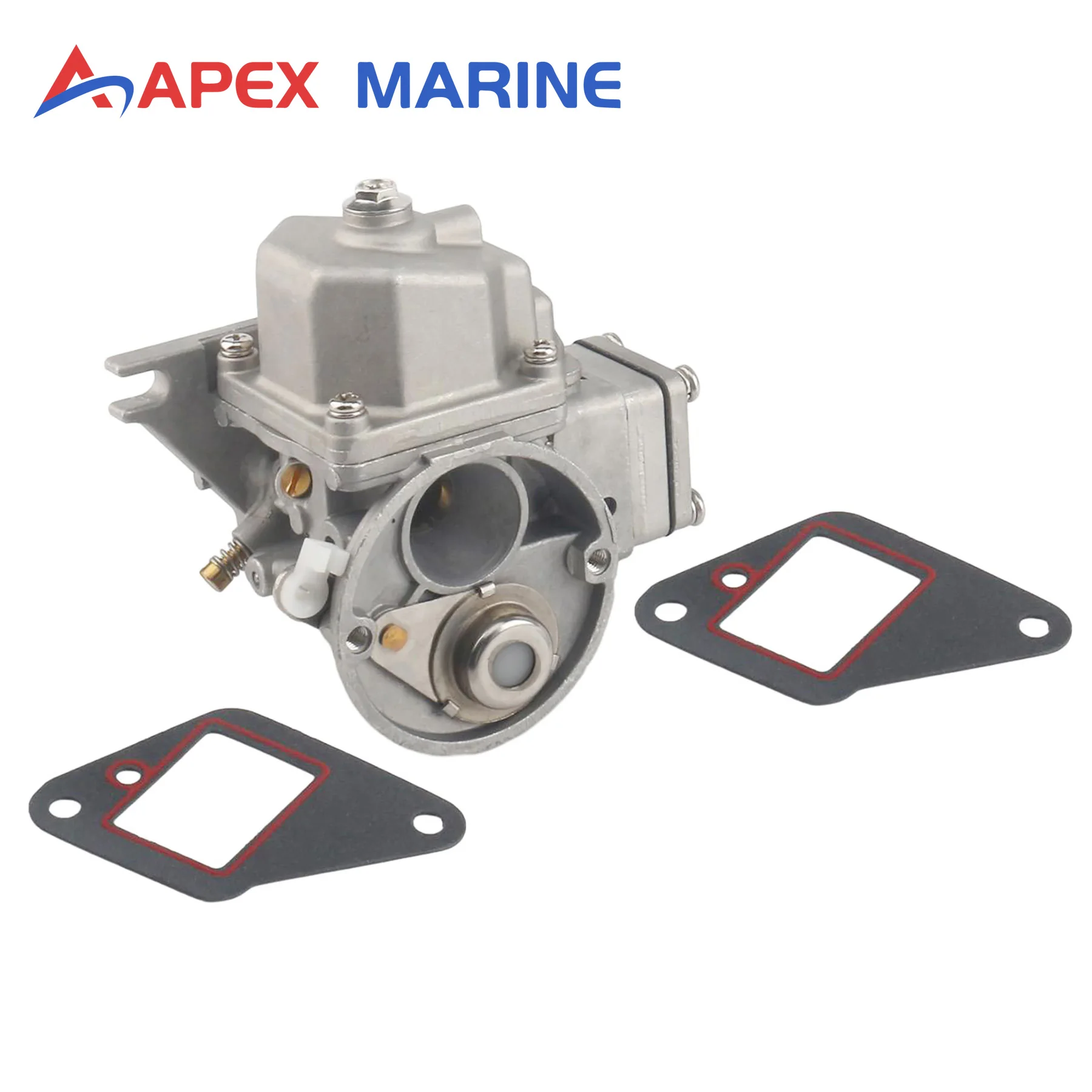 

6E3-14301-00 Carburetor Assembly with Gasket for Yamaha Marine Outboard Engine 2-Stroke 4 5 HP Replace 6E0-14301- 01 02 03 71