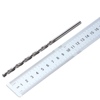 5pcs HSS 150mm 2-5mm Extra Long Straight High Speed Steel Shank Drill Bits Set High Quality Power Drilling Tools For Wood Tools