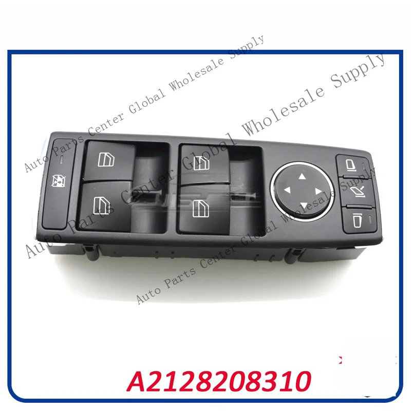 Z+ Power Window Master Switch A2128208310 For Mercedes-Benz E-Class C350 W204 W212