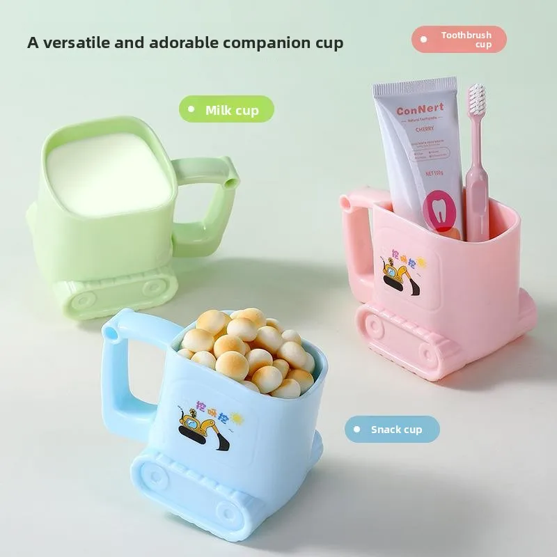 

Детская чашка для зубов против падения, материал PP, мультяшная чашка для рта с защитой от разливов, милый стоматологический набор для домашнего использования для мальчиков и девочек