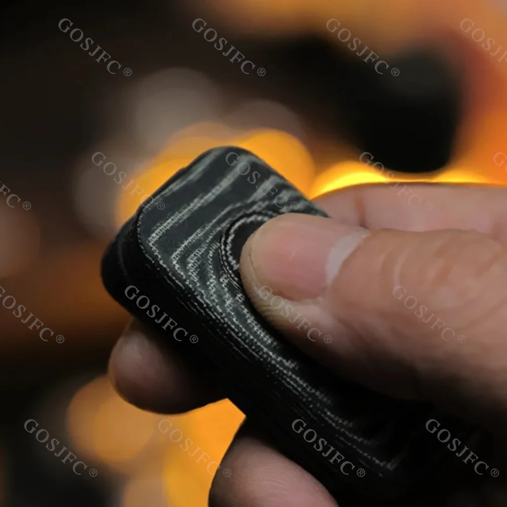 KAIS EDC POPO Sugar Micarta Fidget Slider Stress Relief Toy Mechanical Dense Paragraphs Fidget Toys For Adults