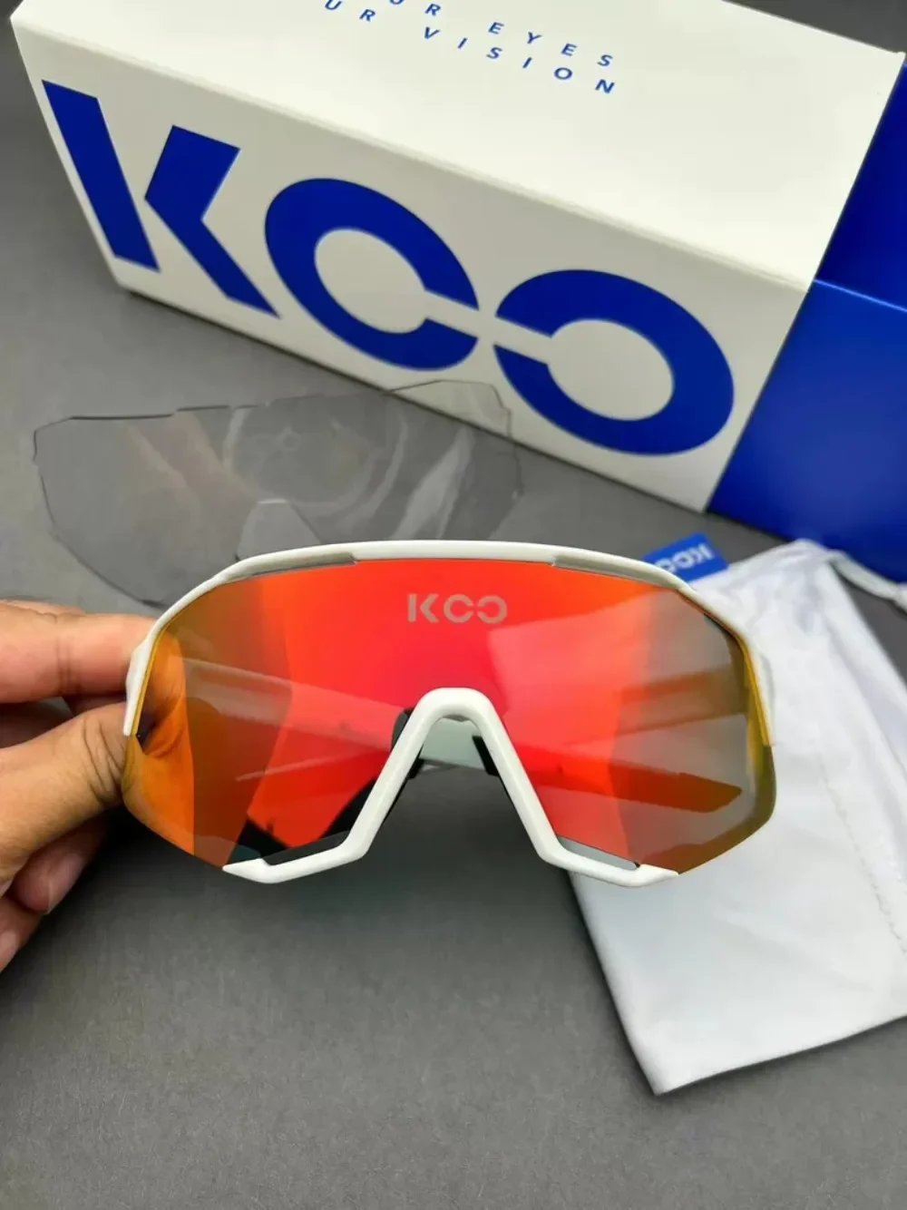 Koo Mountain Bike Road Bike Polarized Myopia Color-changing Anti-fog Bicycle Riding Glasses Italian Brand  2026