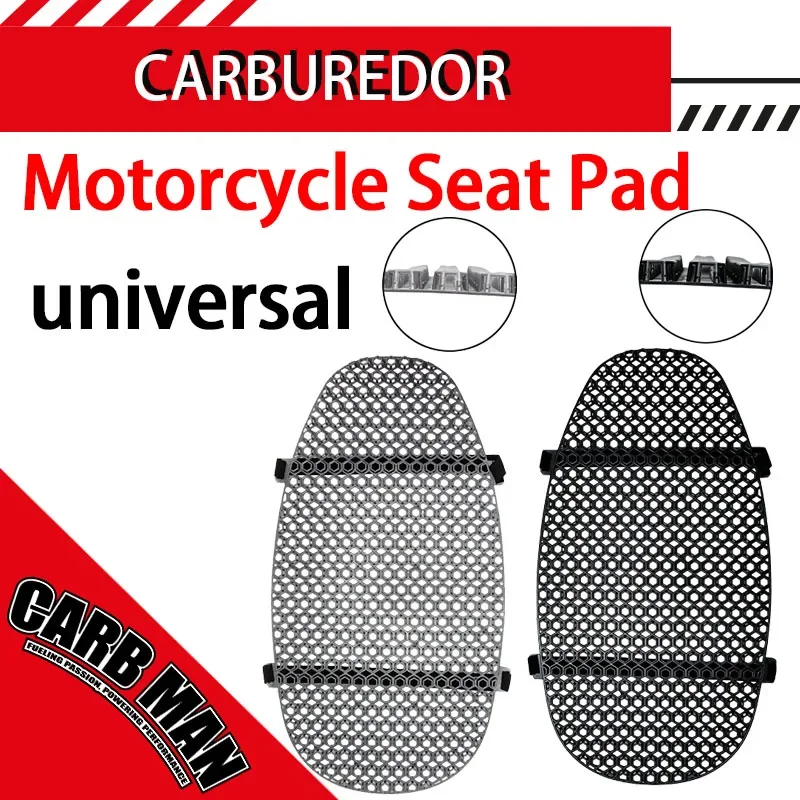 Universal Sunproof Waterproof Motorcycle Seat Pad Breathable Mesh Summer Cool  PE Cover Net