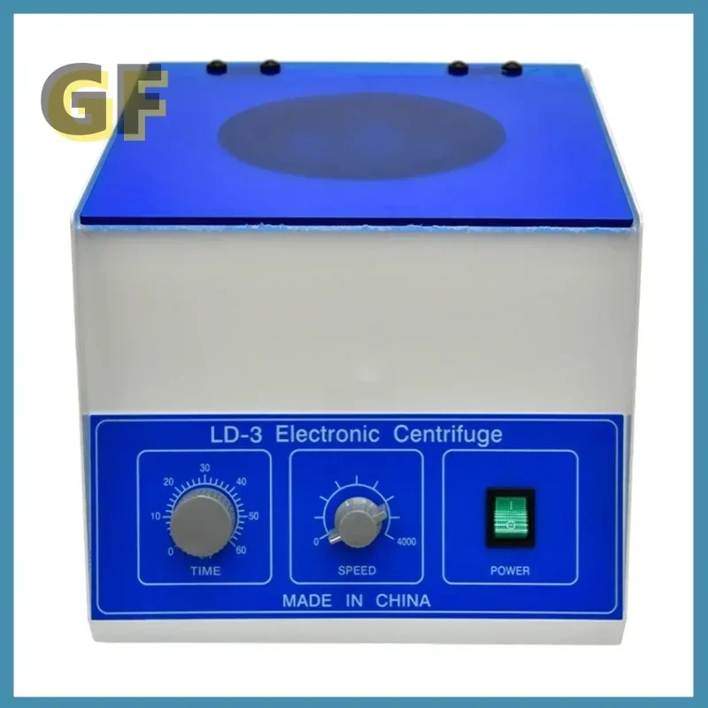 LD-3 Laboratory Centrifuge 50ml × 6 Tubes 4000rpm Electric Blood PRP Centrifuge Centrifugal 2770xg Centrifugal Force 110V / 220V