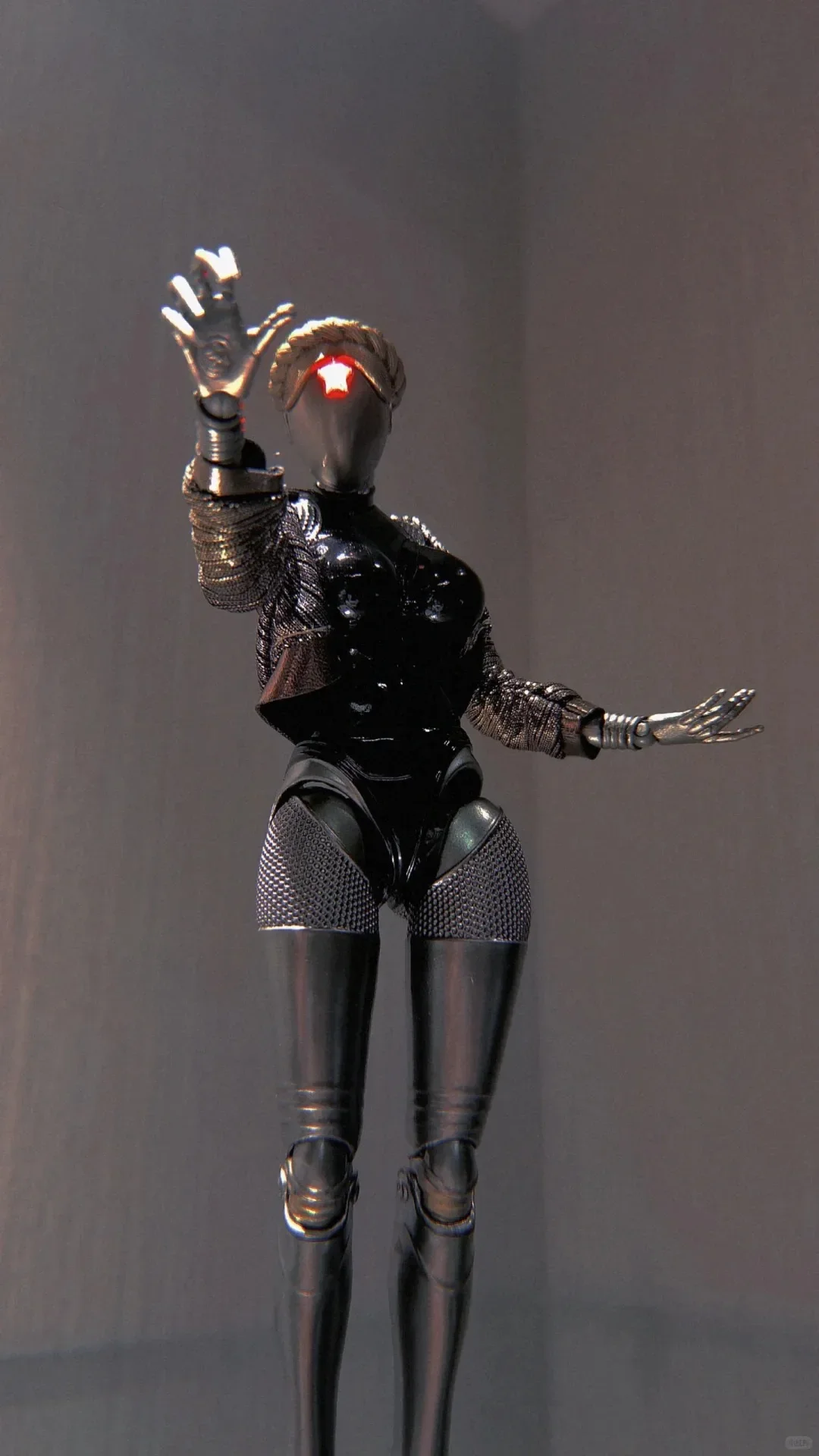 متوفر Wikeetoys WKT002 1/12 مقياس الذرية القلب أنثى روبوت التوأم راقصة 6 بوصة مجموعة كاملة 16.5 سنتيمتر عمل نموذج لجسم اللعب الهدايا #4