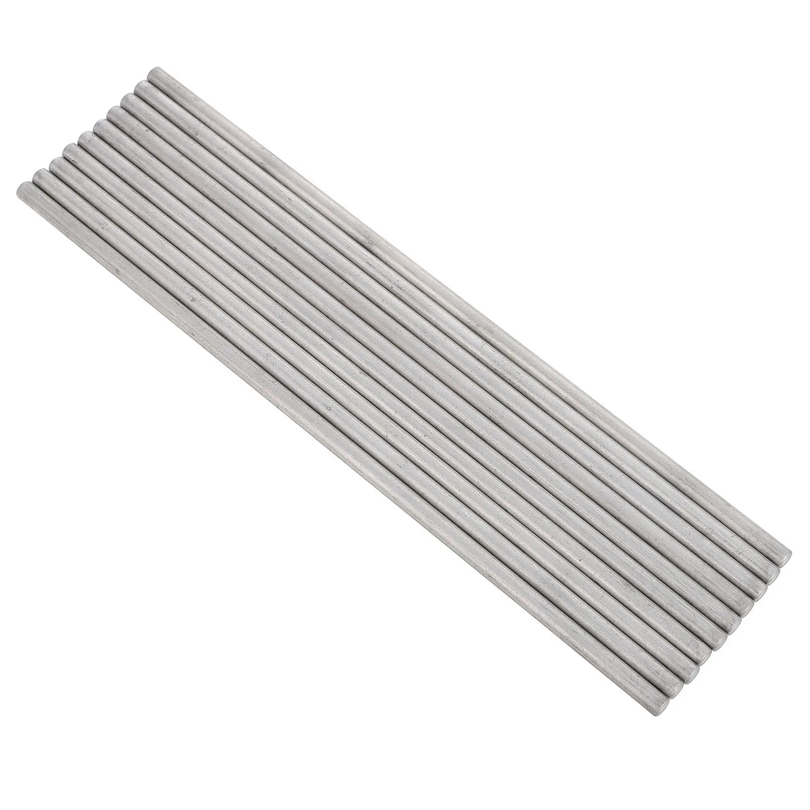 10Pcs Thermal Conductivity Aluminum Rods 20Cm Heat Transfer Science Lab Physics Teaching Stem Experiment Materials