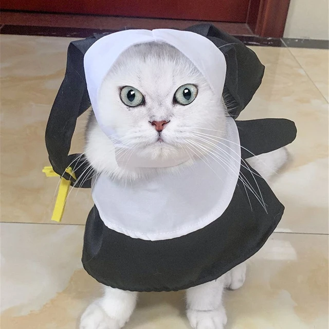 ハロウィン用の猫と犬の服,1ピース,楽しいコスプレパーティー服,猫と犬のペットに変身する服 - AliExpress