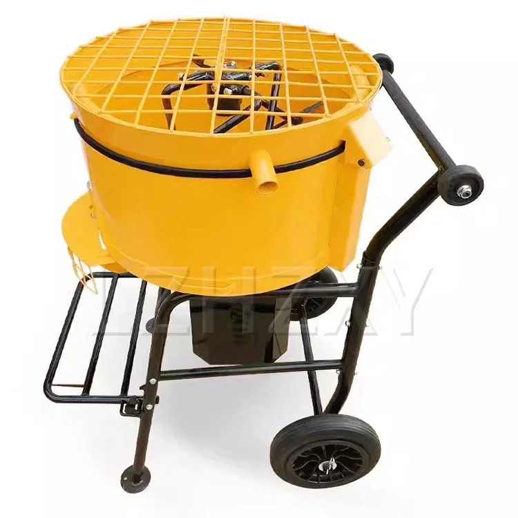1500W Mortar Mixer | Portable, Mobile Forced-Action Mixer | 100L Feed/Concrete M