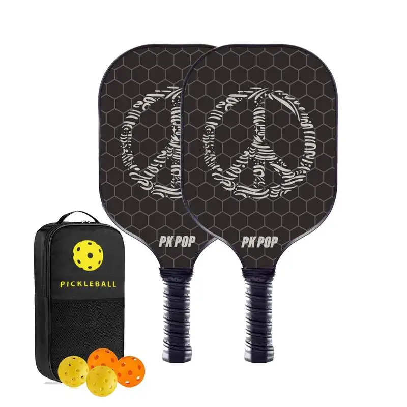 

Head Pickleball Paddle Non-Slip Pickleball Rackets Pickle Ball Paddles Fiberglass/Carbon Fiber With Comfort Grip Lightweight